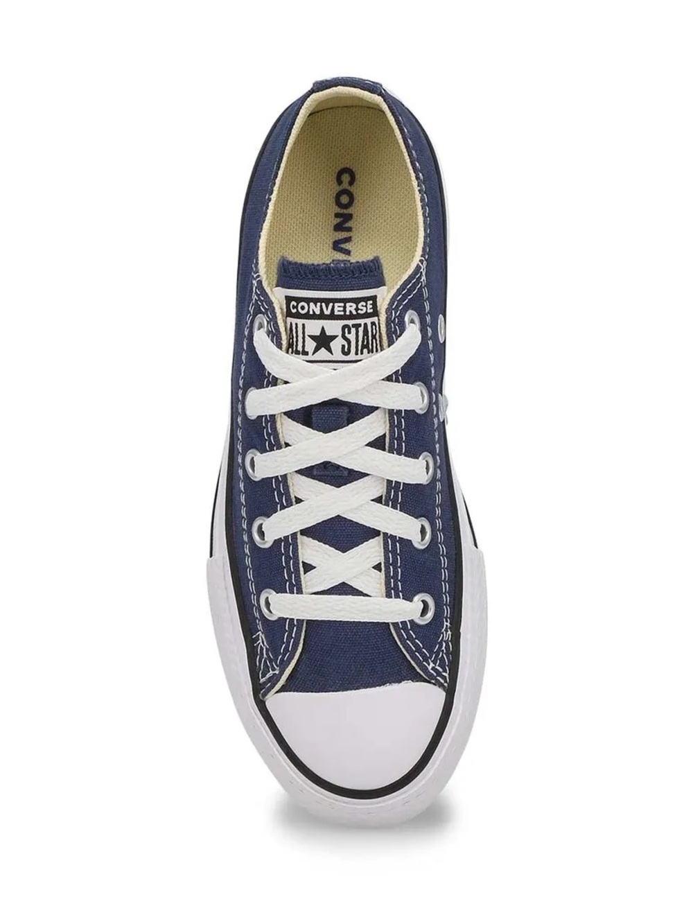 CONVERSE (3) Chuck Taylor All Star Kids Navy Low Sneaker Canvas